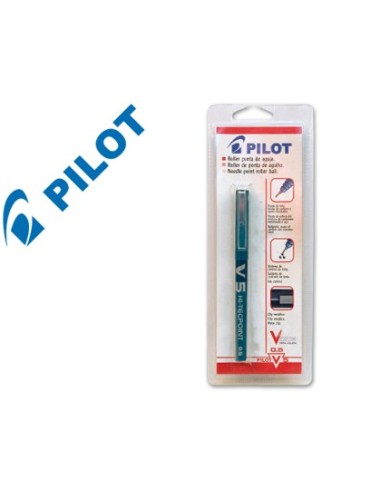 ROTULADOR PILOT V-5 AZ. -BLISTER 1