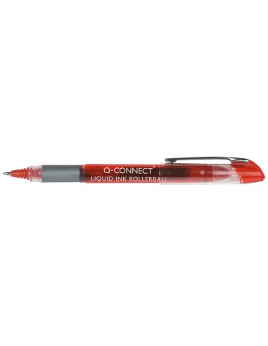 ROTULADOR Q-CON ROLLER BALL ROJO 0,5 MM