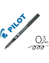 ROTULADOR PILOT PUNTA AGUJA V-5 NEGRO 0.5 MM