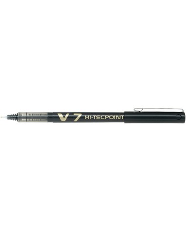ROTULADOR PILOT PUNTA AGUJA V-7 NEGRO 0.7 MM