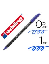 ROTULADOR EDDING PUNTA FIBRA 1200 AZUL N.3 PUNTA RED.0.5 MM