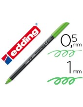 ROTULADOR EDDING PUNTA FIBRA 1200 VER CLARO N.11 PUNTA RED.0.5 MM