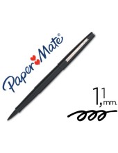 ROTULADOR PAPER MATE PUNTA NYLON 3101-1 NEGRO