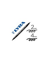 ROTULADOR LYRA AQUA BRUSH ACUARELABLE DOBLE FINA PINCEL NG. 2