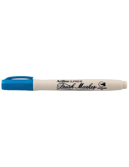 ROTULADOR ARTLINE SUPREME BRUSH BASE AGUA PUNTA TRAZO VARIABLE AZ.