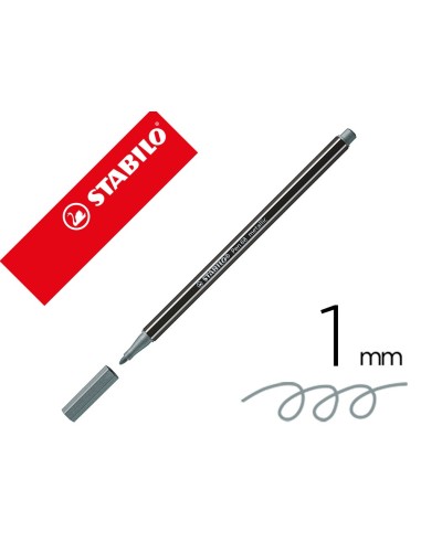 ROTULADOR STABILO ACUARELABLE PEN 68 MET.PLATA 1 MM