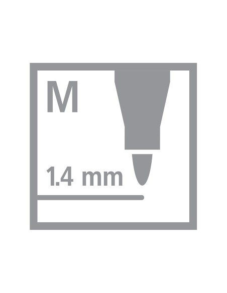 ROTULADOR STABILO PUNTA FIBRA PEN 68 METALLIC  PLAST.DE 8 UD.SURT.