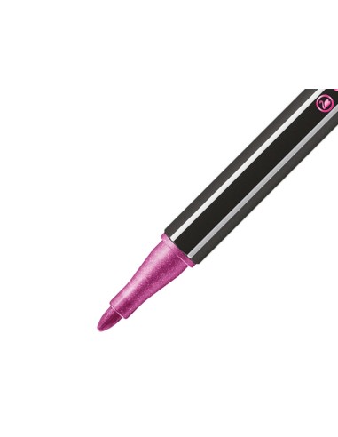 ROTULADOR STABILO PUNTA FIBRA PEN 68 METALLIC  PLAST.DE 8 UD.SURT.