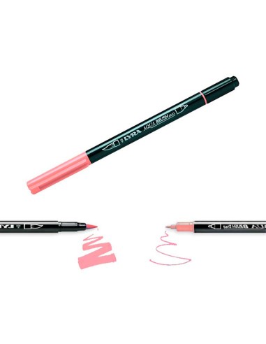 ROTULADOR LYRA AQUA BRUSH ACUARELABLE DOBLE PIEL 6 UD.SURT.
