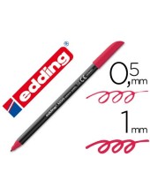 ROTULADOR EDDING PUNTA FIBRA 1200 CARMIN N. 19 PUNTA RED.0.5 MM