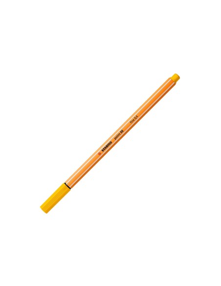 ROTULADOR STABILO PUNTA FIBRA POINT 88 AMARILLO 0,4 MM