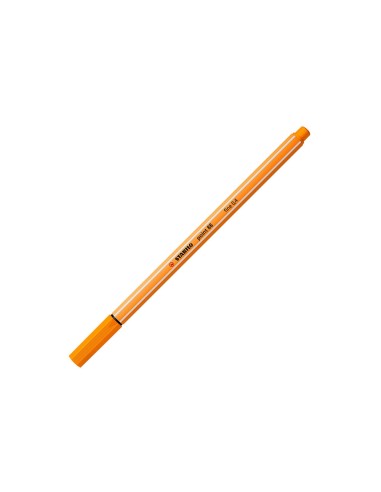 ROTULADOR STABILO PUNTA FIBRA POINT 88 NARANJA 0,4 MM