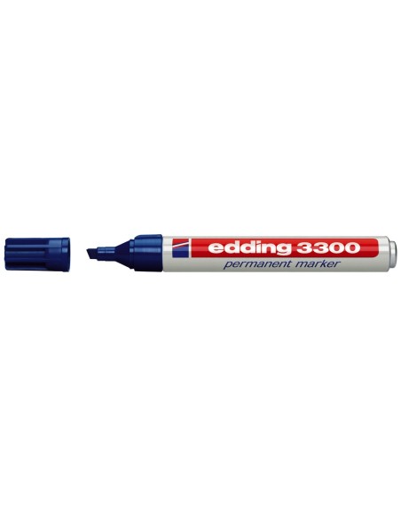 ROTULADOR EDDING MARCADOR 3300 N.3 AZUL PUNTA BISELADA