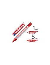 ROTULADOR EDDING MARCADOR 3300 N.2 ROJO PUNTA BISELADA 2