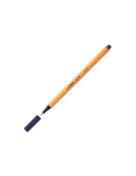ROTULADOR STABILO PUNTA FIBRA POINT 88 AZUL NOCHE 0,4 MM