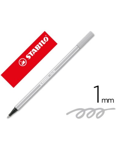 ROTULADOR STABILO ACUARELABLE PEN 68 GRIS AZULADO PALIDO 1 MM