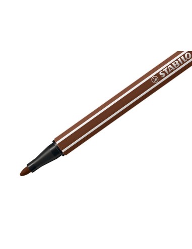 ROTULADOR STABILO ACUARELABLE PEN 68 MARRON 1 MM