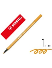 ROTULADOR STABILO ACUARELABLE PEN 68 NARANJA 1 MM