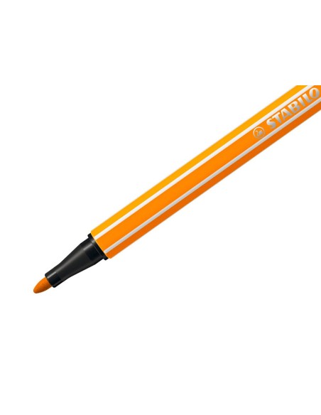 ROTULADOR STABILO ACUARELABLE PEN 68 NARANJA 1 MM