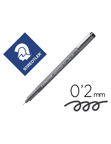 ROTULADOR STAEDTLER MICROMETRICO 308 NG.0,2MM RESISTENTE AL AGUA