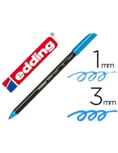 ROTULADOR EDDING PUNTA FIBRA 1200 AZ MET N73 PUNTA REDONDO 0,5 MM