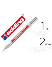 ROTULADOR EDDING PUNTA FIBRA 751 BLANCO PUNTA REDONDA 1,5 MM