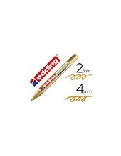 ROTULADOR EDDING PUNTA FIBRA 750 ORO PUNTA REDONDA 3,5 MM 2