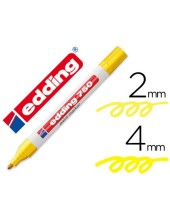 ROTULADOR EDDING PUNTA FIBRA 750 AMARILLO PUNTA REDONDA 3,5 MM