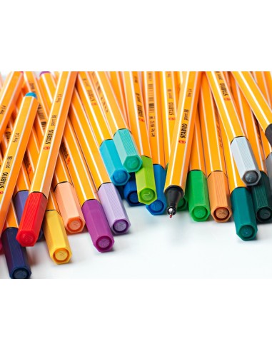 ROTULADOR STABILO PUNTA FIBRA POINT 88 ZEBRUI 20 COL.SURT.8820-022