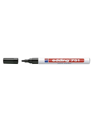 ROTULADOR EDDING PUNTA FIBRA 751 NEGRO PUNTA REDONDA 1-2 MM