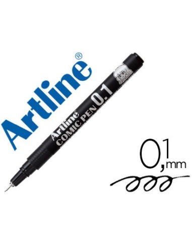 ROTULADOR ARTLINE MICRO NG.COMIC PEN EK-281 0,1MM RESISTENTE AGUA