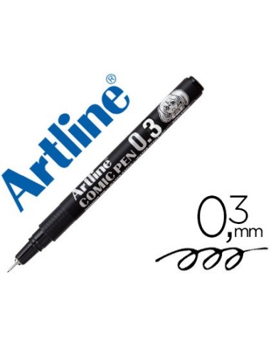 ROTULADOR ARTLINE MICRO NG.COMIC PEN EK-283 0,3MM RESISTENTE AGUA