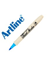 ROTULADOR ARTLINE BRUSH BASE AGUA PINCEL TRAZO FINO AZ. CLARO