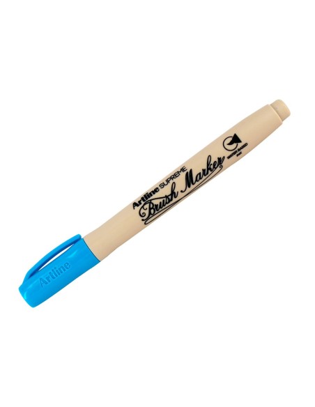 ROTULADOR ARTLINE BRUSH BASE AGUA PINCEL TRAZO FINO AZ. CLARO