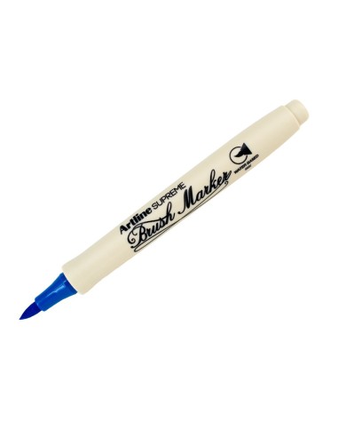 ROTULADOR ARTLINE BRUSH BASE AGUA PINCEL TRAZO FINO AZ. ULTRAMAR