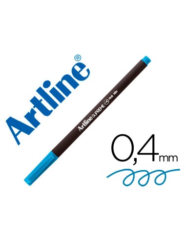 ROTULADOR ARTLINE SUPREME EPFS200 FINE LINER FIBRA AZ. CEL. 0,4MM