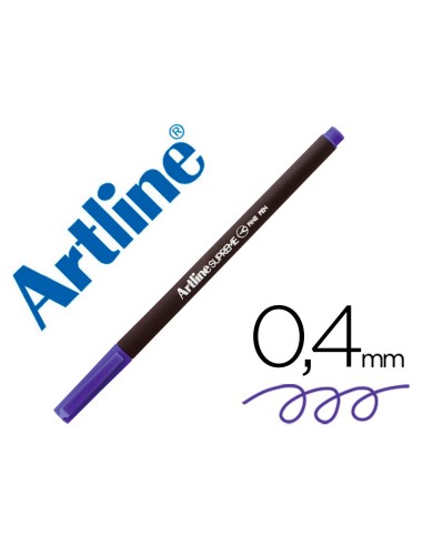 ROTULADOR ARTLINE EPFS200 FINE LINER FIBRA PURPURA 0,4MM