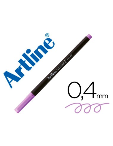 ROTULADOR ARTLINE EPFS200 FINE LINER FIBRA PURPURA CLARO 0,4MM