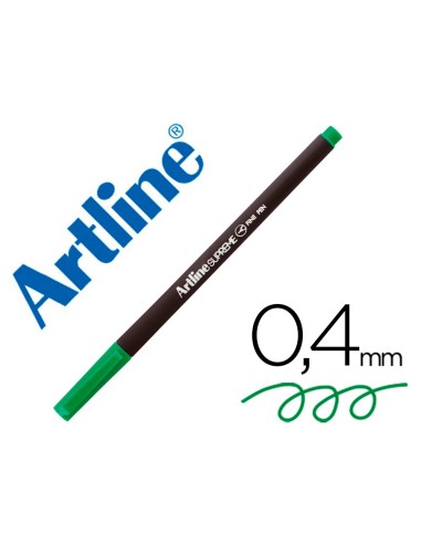 ROTULADOR ARTLINE EPFS200 FINE LINER FIBRA VE. 0,4MM