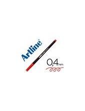 ROTULADOR ARTLINE EPFS200 FINE LINER FIBRA RJ. OSCURO 0,4MM 2