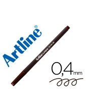 ROTULADOR ARTLINE EPFS200 FINE LINER FIBRA MARRON OSCURO 0,4MM