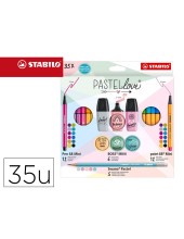 SET STABILO PASTEL LOVE MINIWORLD PEN 68/88/BOSS/SWANO 35 UD.SURT.