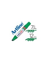 ROTULADOR ARTLINE MARCADOR PERM.100 VER PUNTA BISELADA 2