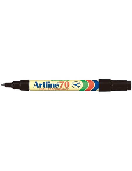 ROTULADOR ARTLINE MARCADOR PERM.EK-70 NG.PUNTA RED.1.5 MM PAPEL ME