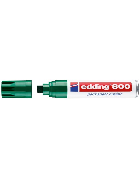 ROTULADOR EDDING MARCADOR PERM.800 VER PUNTA BISELADA 12 MM