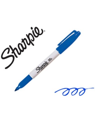 ROTULADOR SHARPIE PERMANENTE PUNTA FINA AZ.