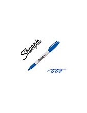 ROTULADOR SHARPIE PERMANENTE PUNTA FINA AZ. 2