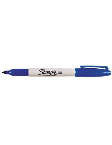ROTULADOR SHARPIE PERMANENTE PUNTA FINA AZ.