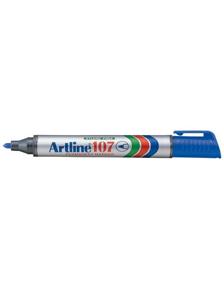 ROTULADOR ARTLINE MARCADOR PERM.107 AZUL PUNTA RED.