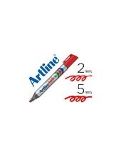 ROTULADOR ARTLINE MARCADOR PERM.109 ROJO PUNTA BISELADA 2
